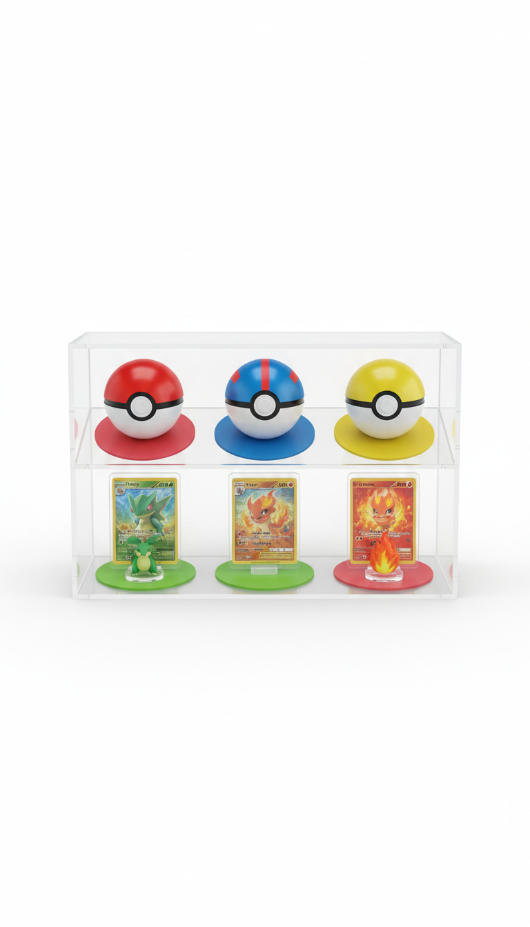 Poké Ball box da collezionista con display