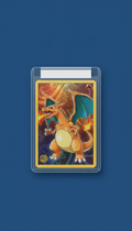 Charizard holo card certificata